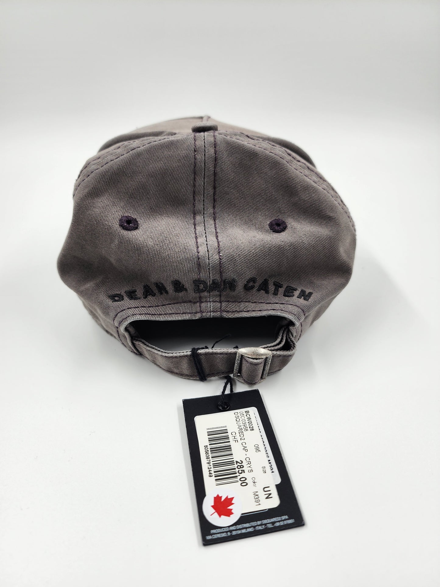 DSQAURED2 Grey Cap - One Size