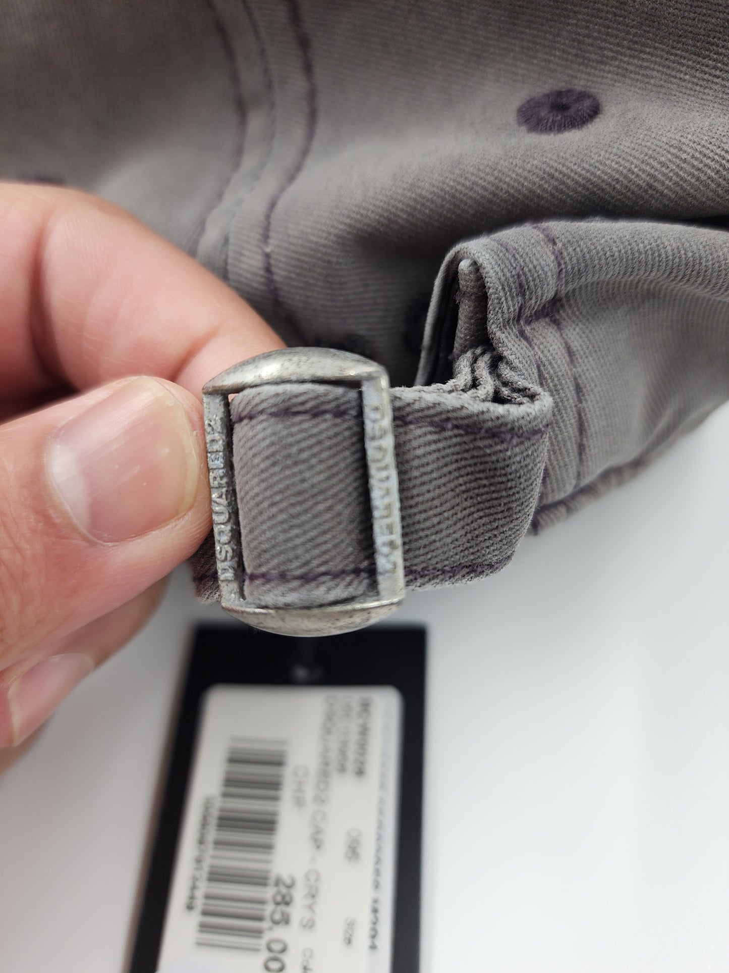 DSQAURED2 Grey Cap - One Size