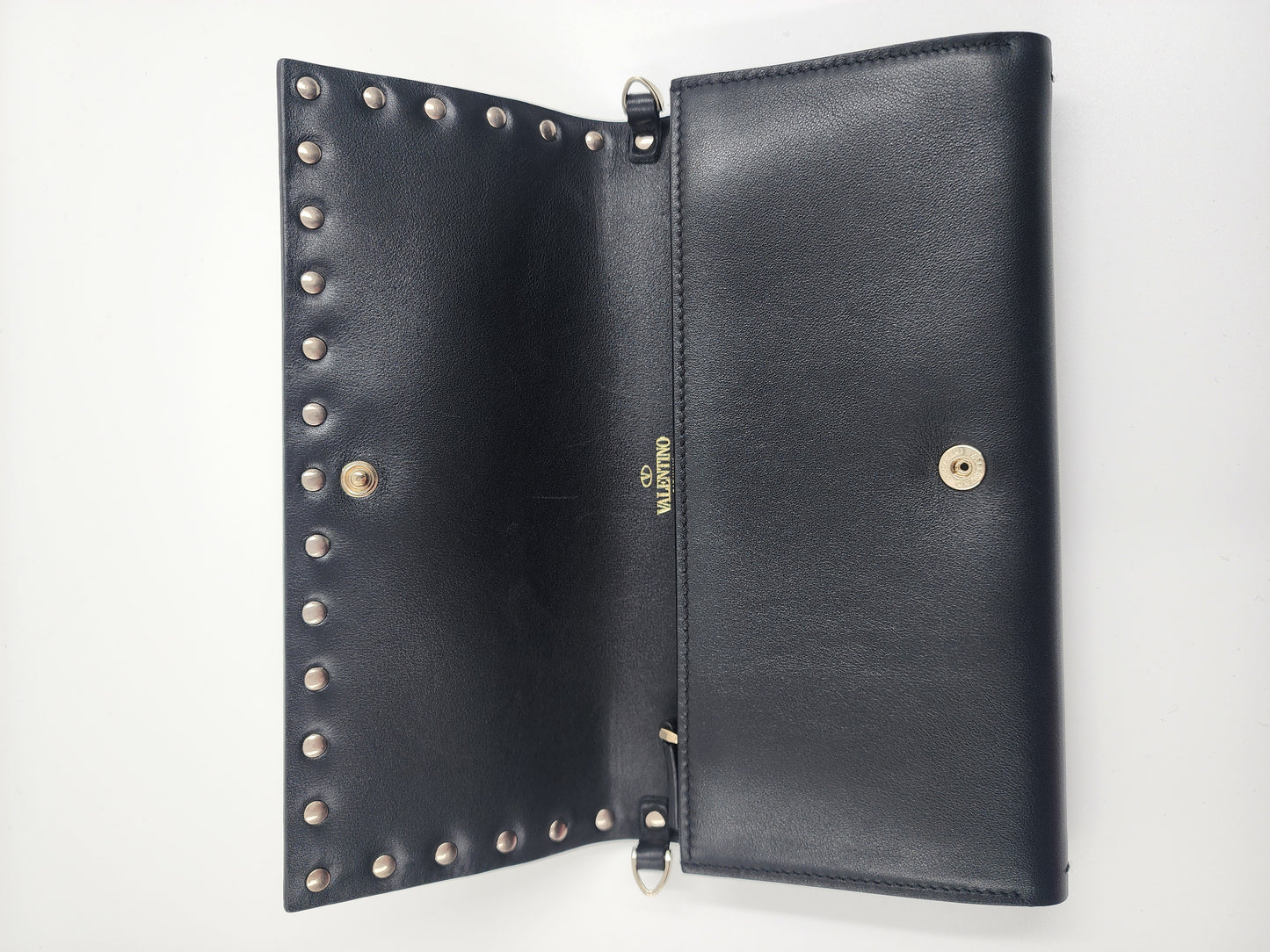 Valentino Garavani Rockstud Wristlet Clutch Bag - One Size