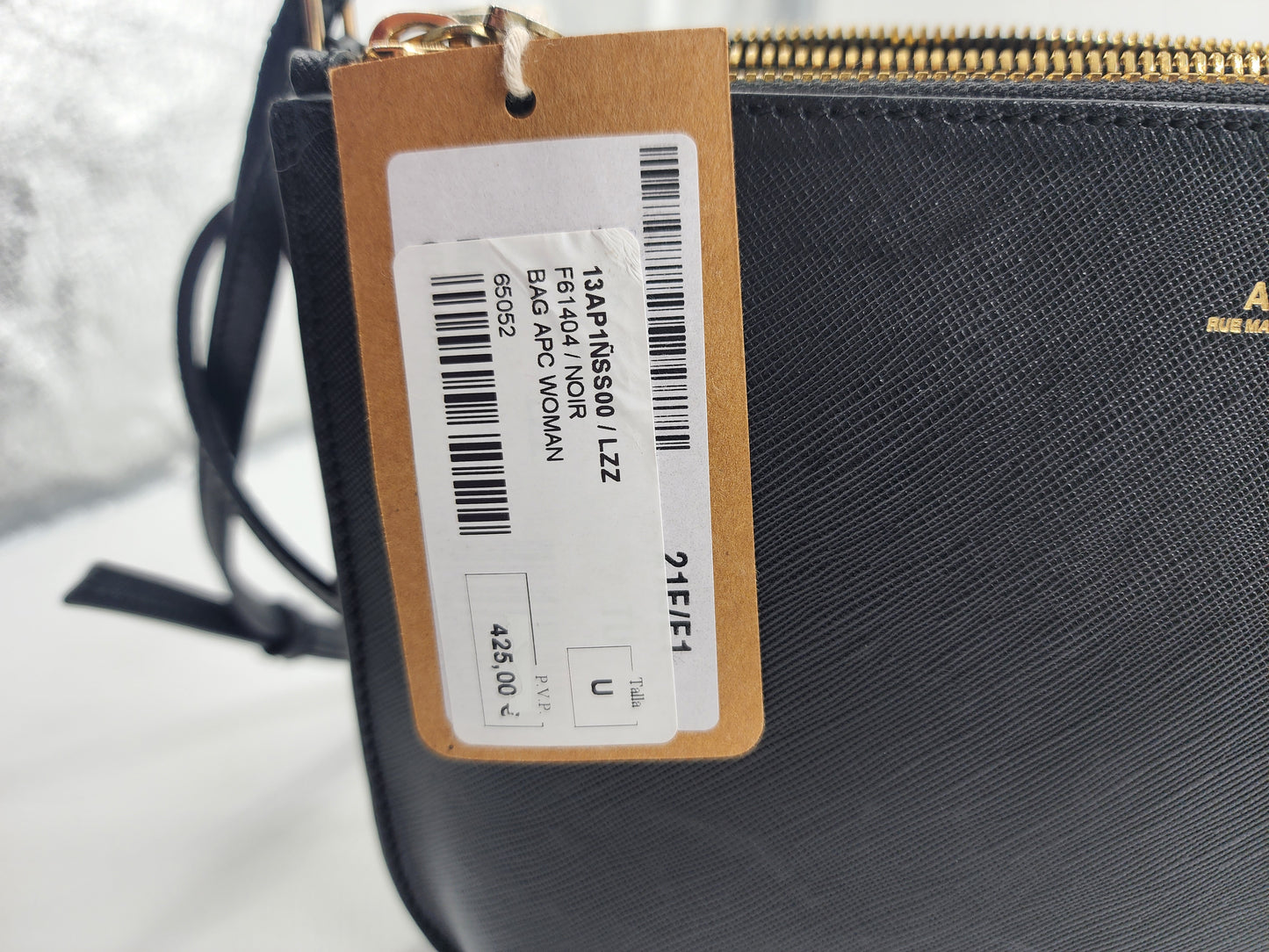 A.P.C. Sac Sarah Lzz Black Bag - One Size