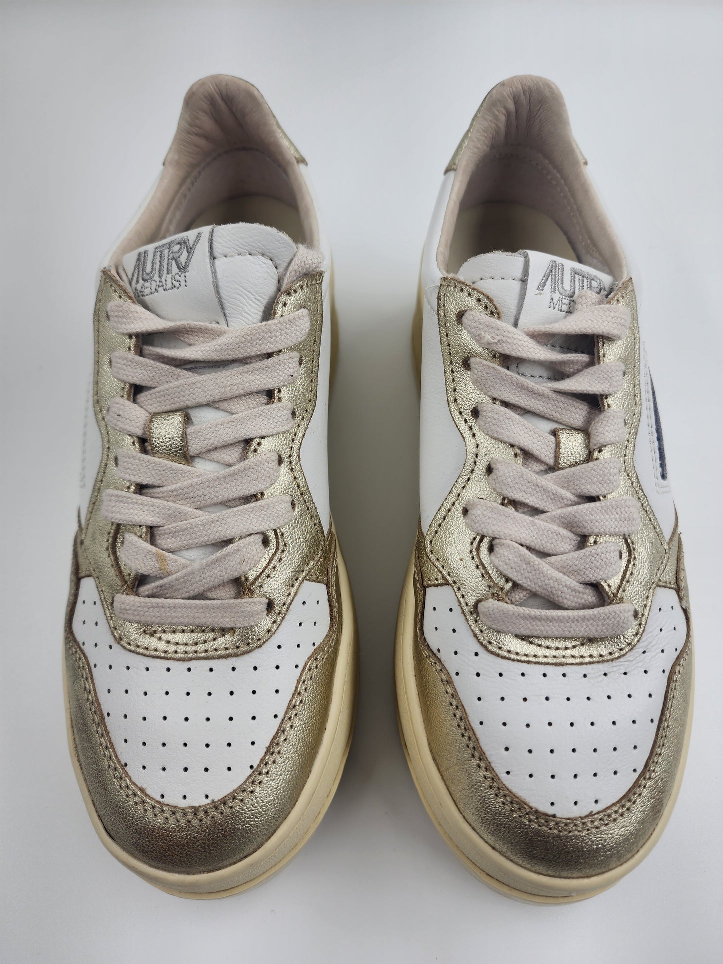Autry Sneakers MEDALIST Metallic Trainers - EU 38