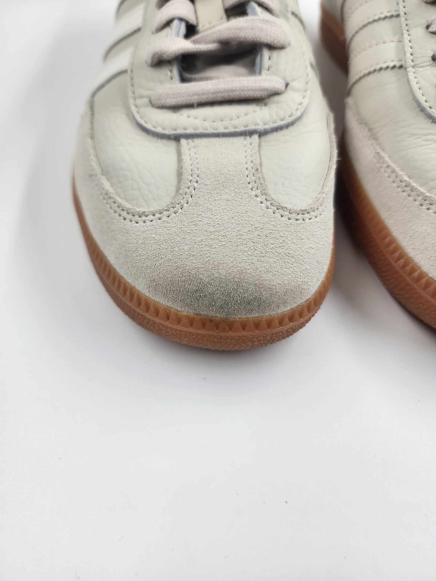 Adidas Originals Samba OG trainers in beige suede - UK 8