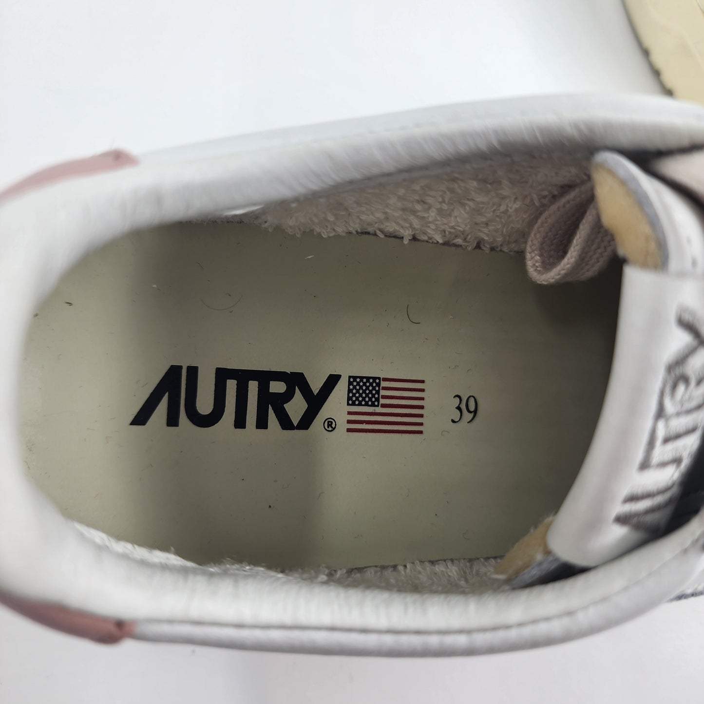 Autry Medalist White Leather Trainers - EU 39