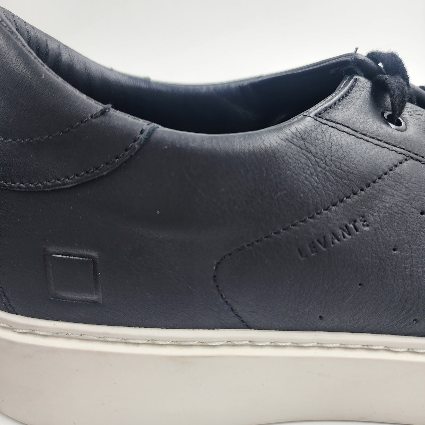 Date Men's Black Levante Lace-Up Trainers - UK 10