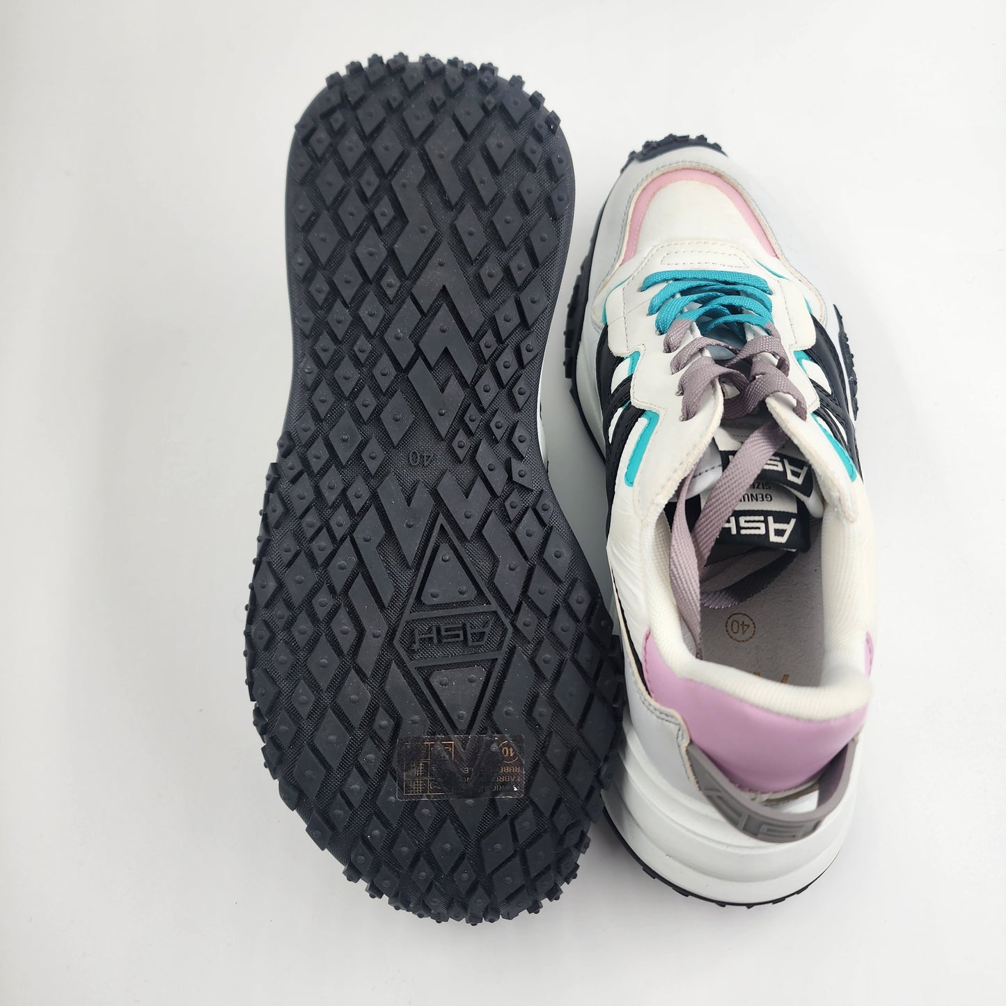 ASH Panelled Lace-up Joker Sneakers - Size EU 40