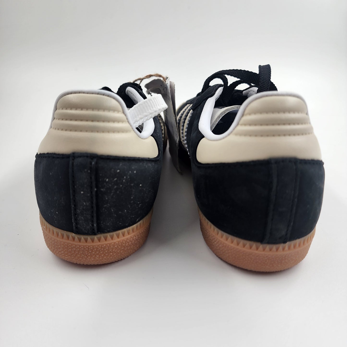 Adidas Originals Samba OG trainers in black and beige suede - UK 6