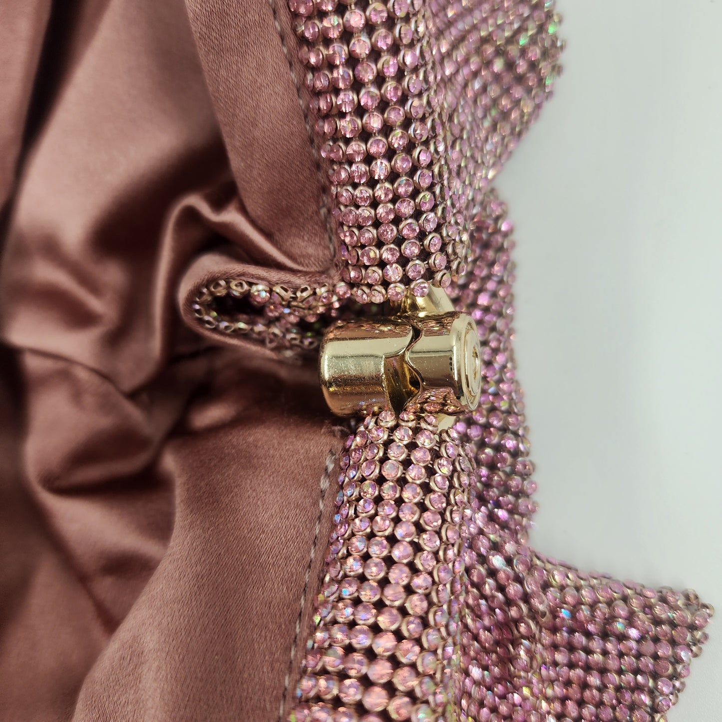 Benedetta Bruzziches Rose Pink Clutch Bag - One Size