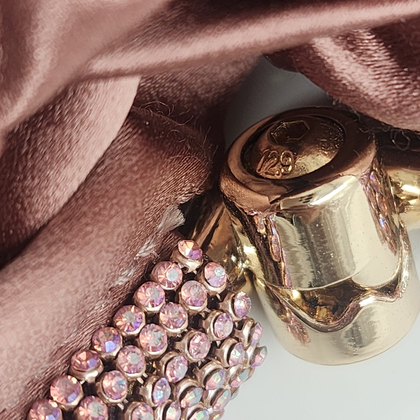 Benedetta Bruzziches Rose Pink Clutch Bag - One Size