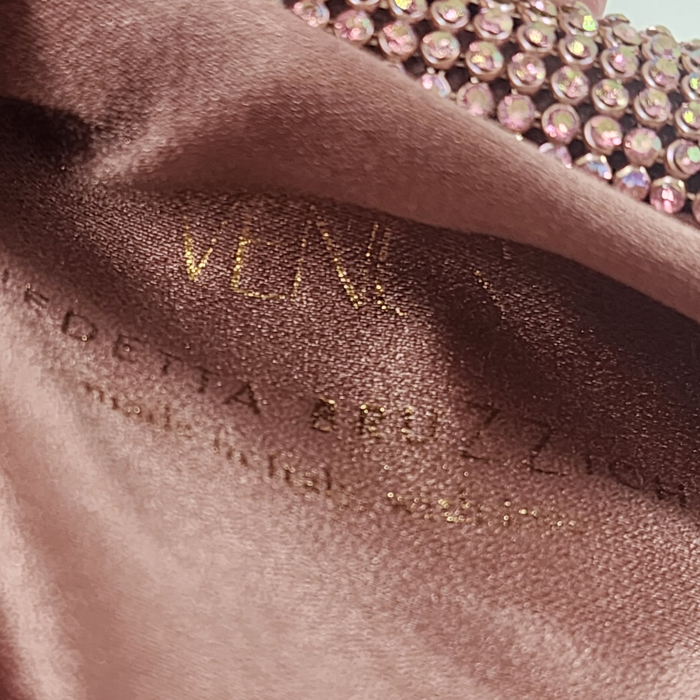 Benedetta Bruzziches Rose Pink Clutch Bag - One Size