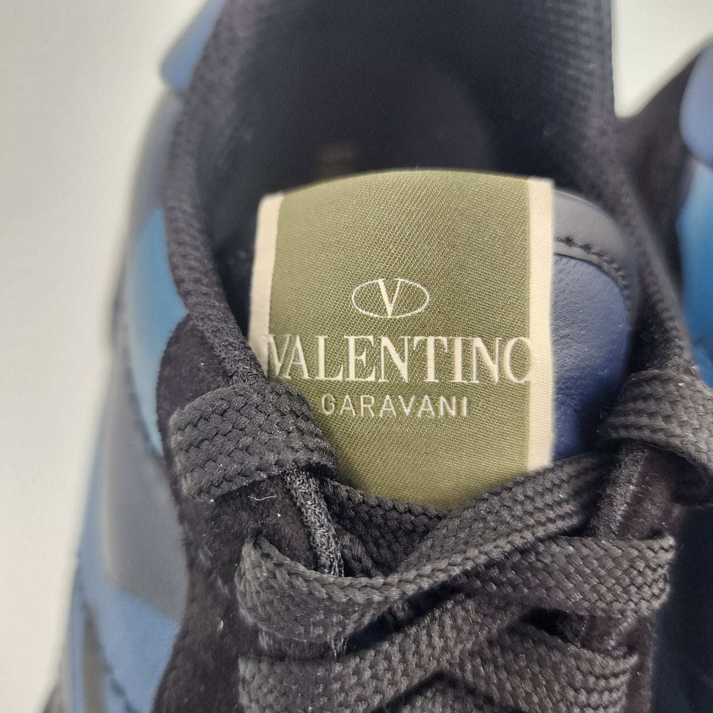 Valentino Garavani | WY2S0723 TCC Camouflage Noir Rockrunner Trainer - EU 42
