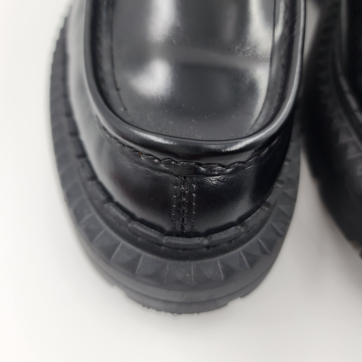 Jimmy Choo Marlow Diamond leather loafers - EU 38 UK 5