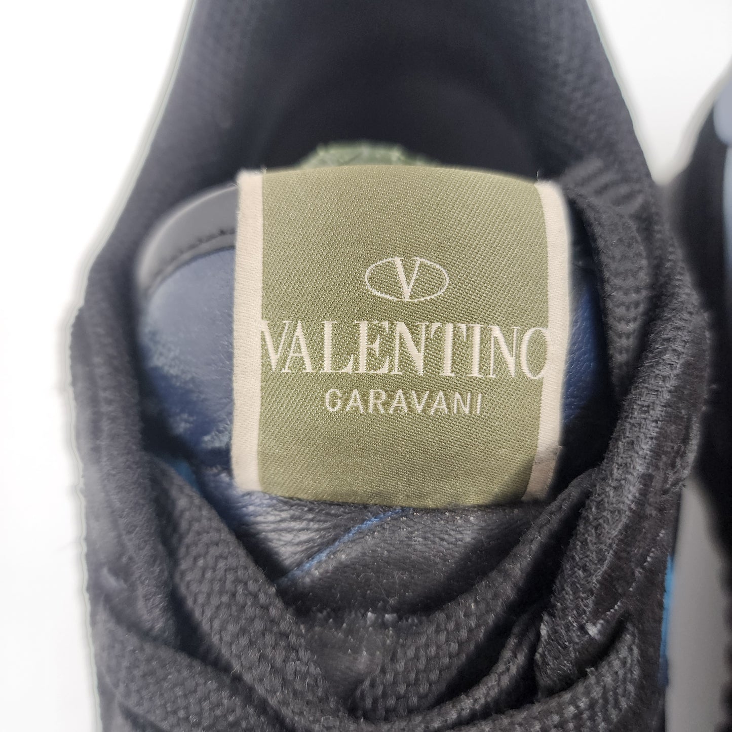 Valentino Garavani | WY2S0723 TCC Camouflage Noir Rockrunner Trainer - EU 41