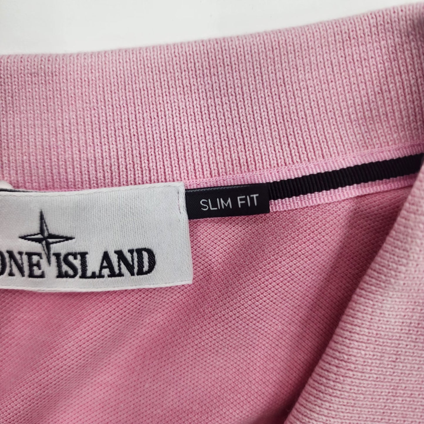Stone Island Pink Men's T-Shirt - L