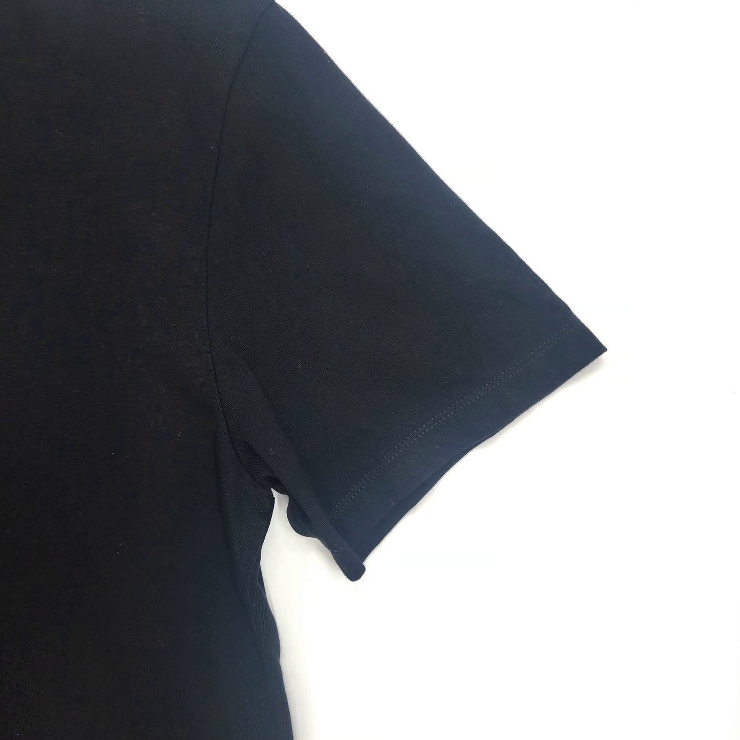 Valentino Black VLTN Logo Print T-Shirt - L