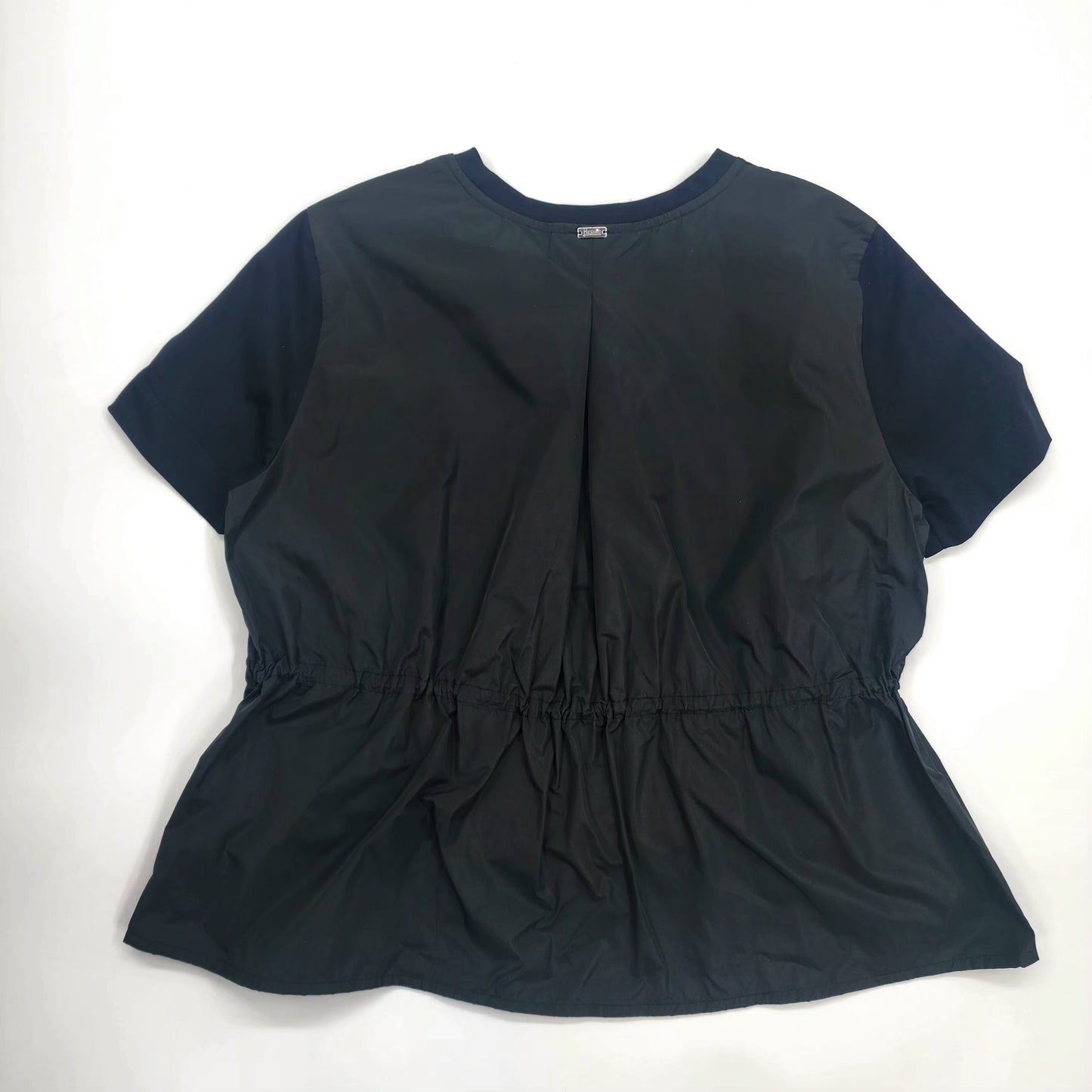 Herno Panelled Black Women's T-Shirt - UK 12