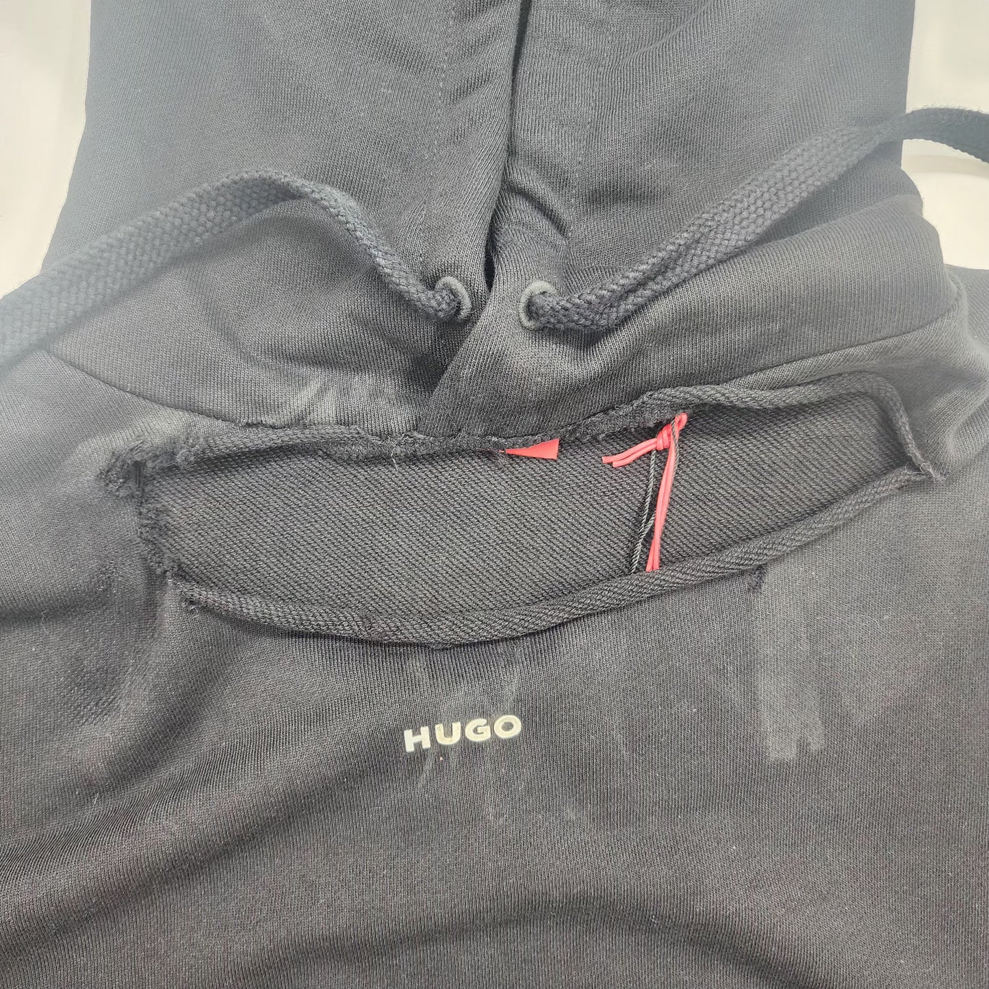 Hugo Boss Black Logo Print Unisex Hoodie - M