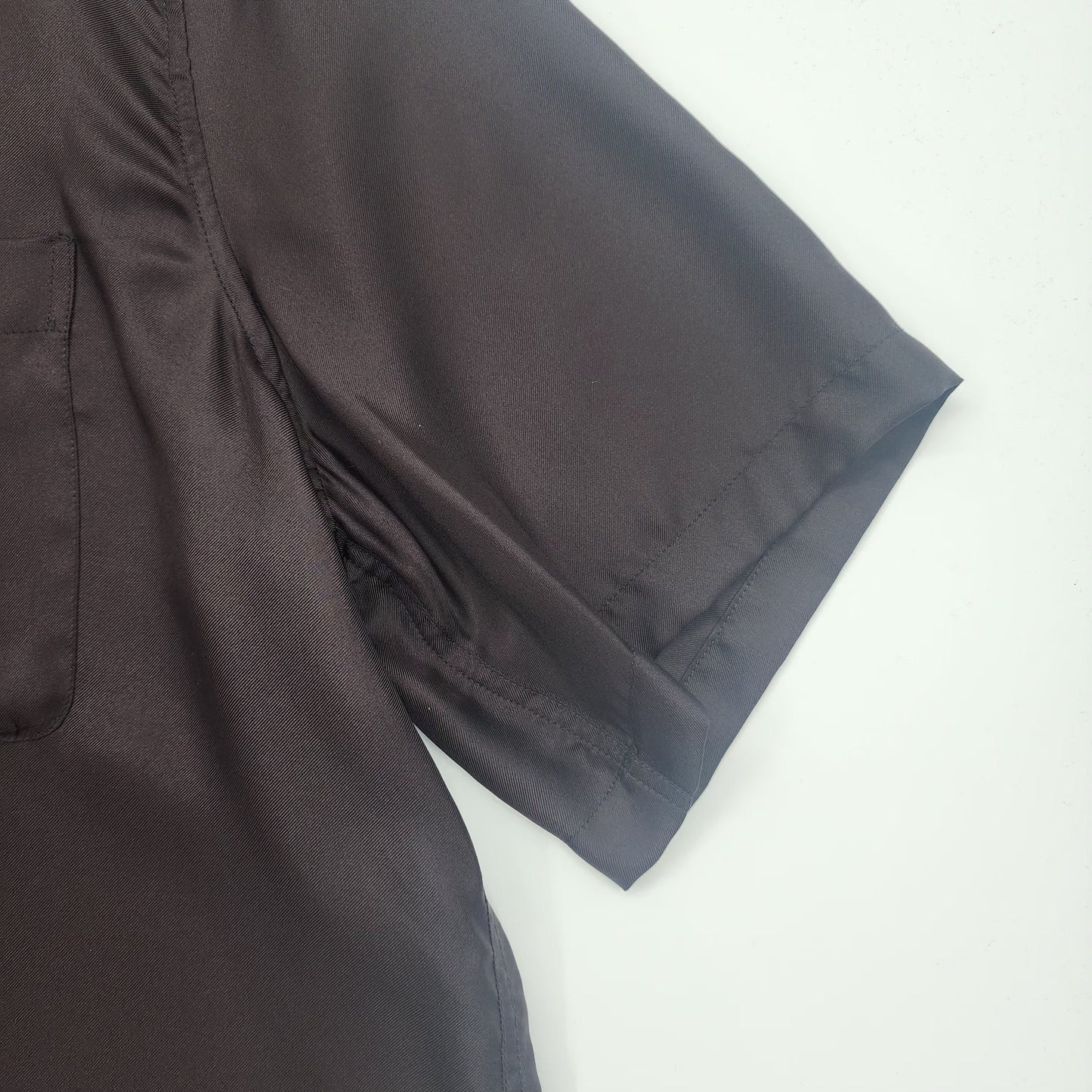 Zegna Short-Sleeve Silk Pajama Shirt - L