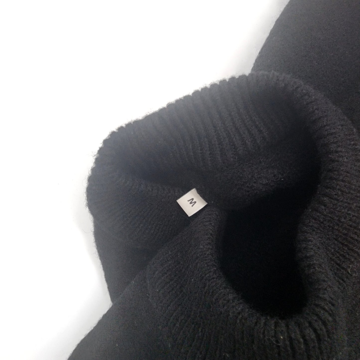 AMI Paris Black Unisex Sweater - Size M