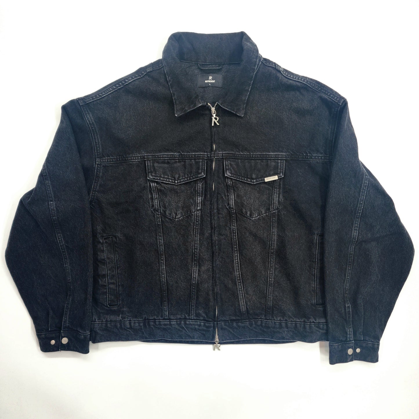Represent R4 Denim Men's Jacket - Size L