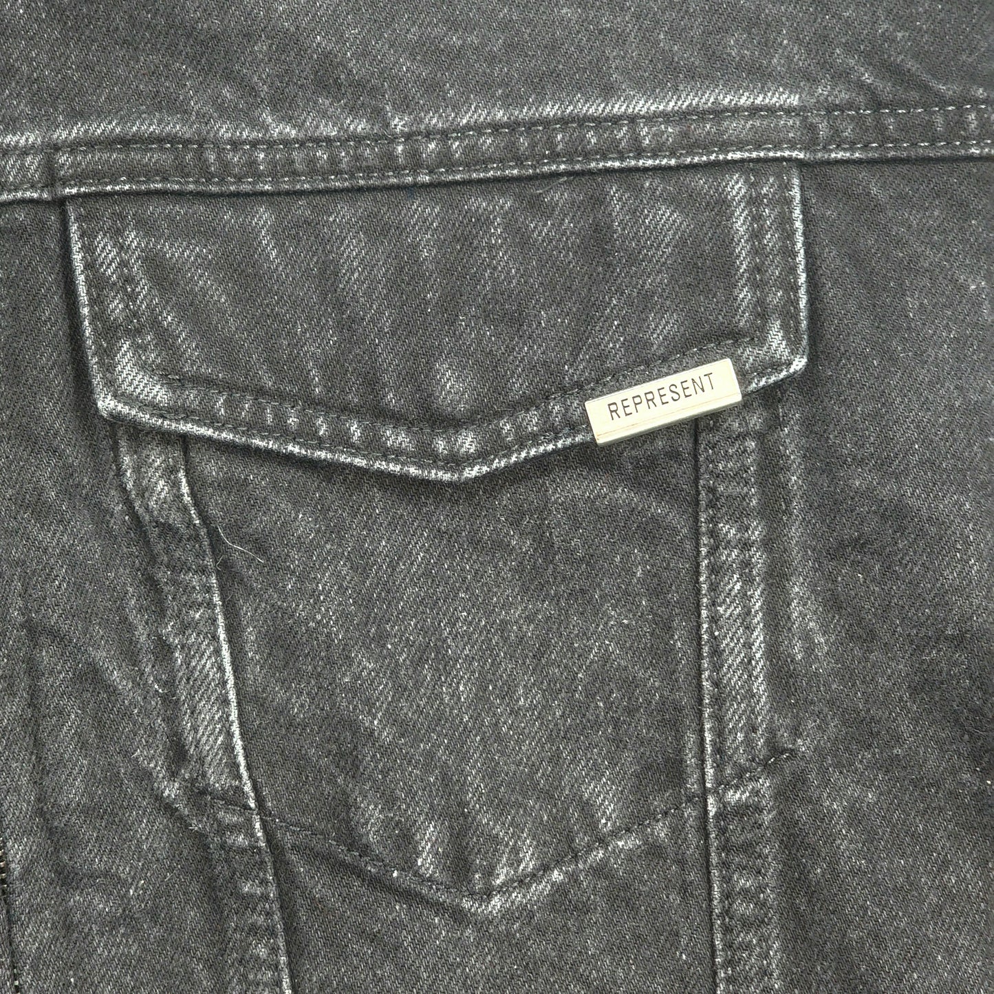 Represent R4 Denim Men's Jacket - Size L