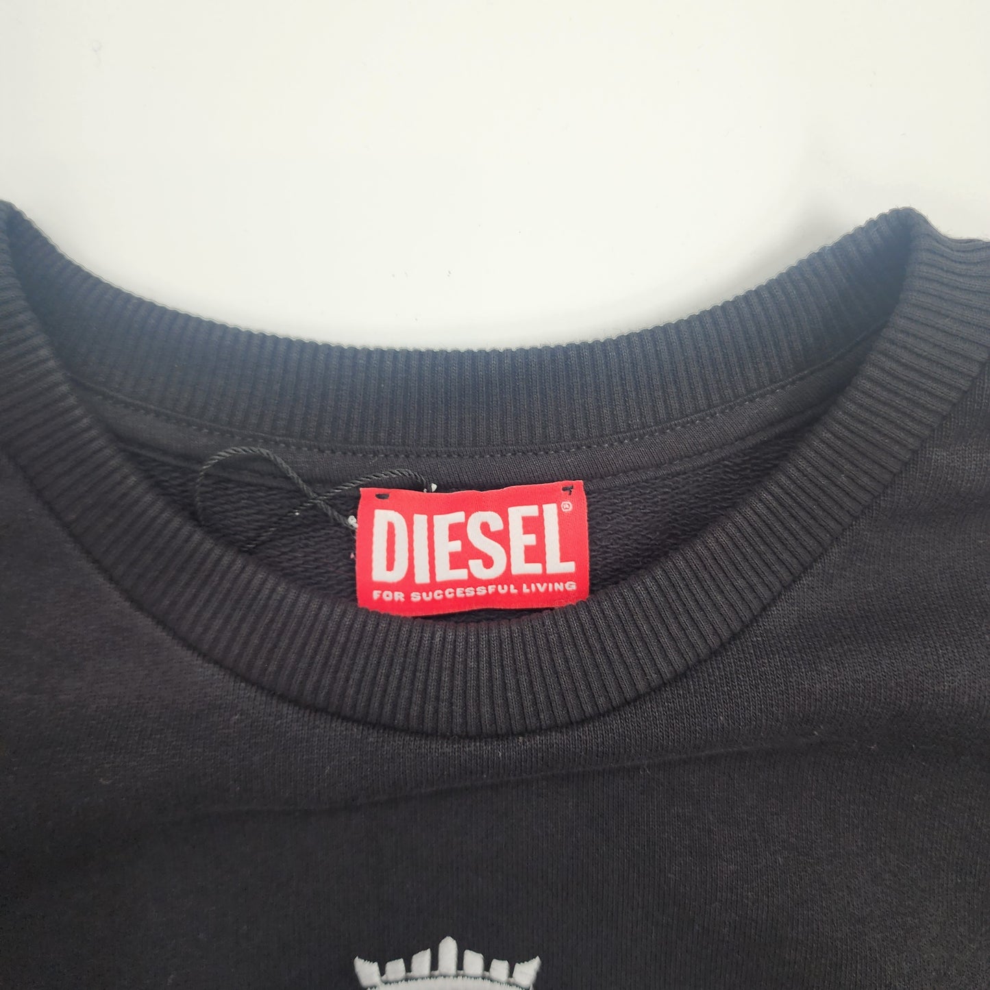 Diesel Black Girls Sweatshirt - 16 Years 175cm