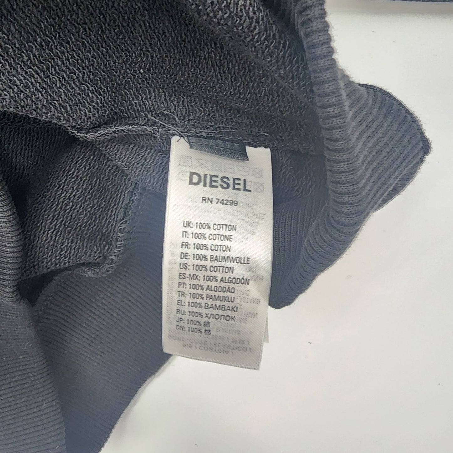 Diesel Black Girls Sweatshirt - 16 Years 175cm
