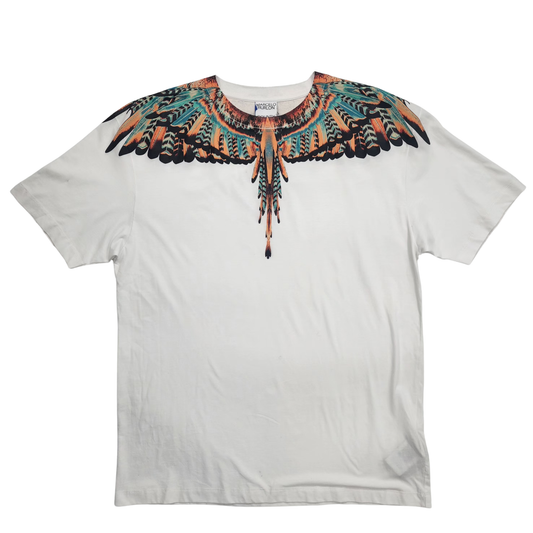Marcelo Burlon White Wings Print Men's T-Shirt - XL