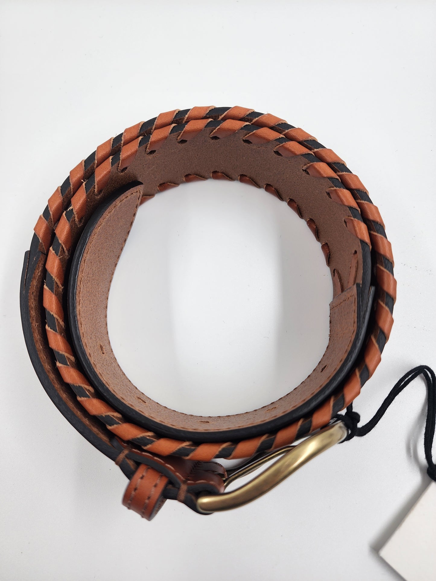Isabel Marant Brown Cow Leather Belt - 75 cm