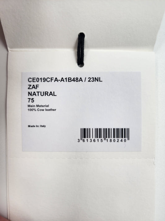 Isabel Marant Brown Cow Leather Belt - 75 cm