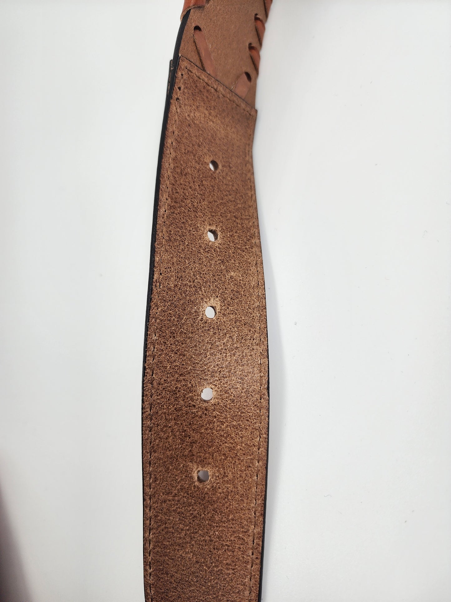 Isabel Marant Brown Cow Leather Belt - 75 cm