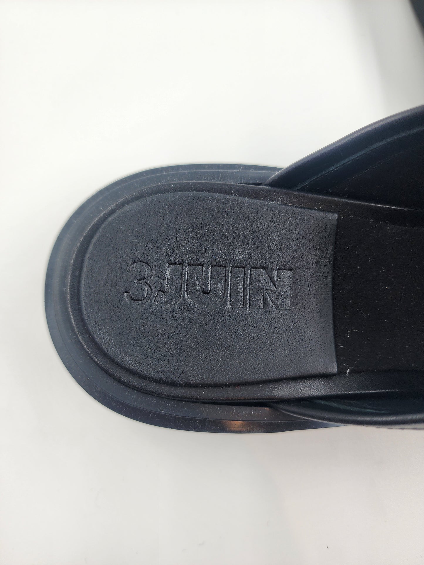 3Juin Women's Black Slip-On Loafer Flats - EU 36.5