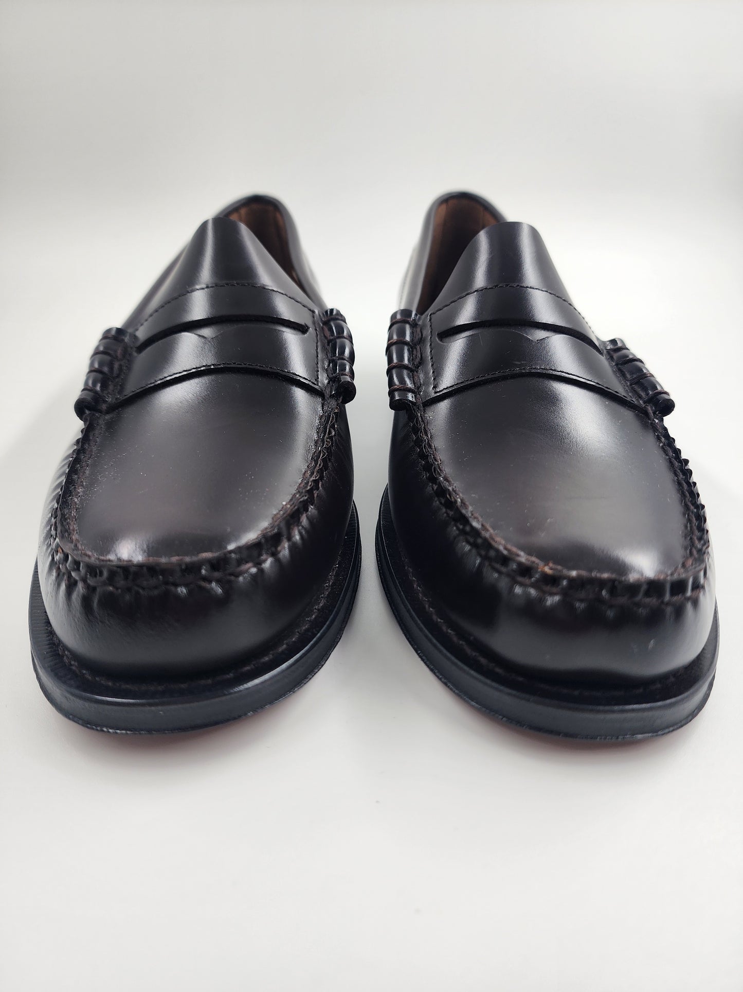 G.H.Bass Larson Moc Penny Brown/Maroon Shoes - EU 42