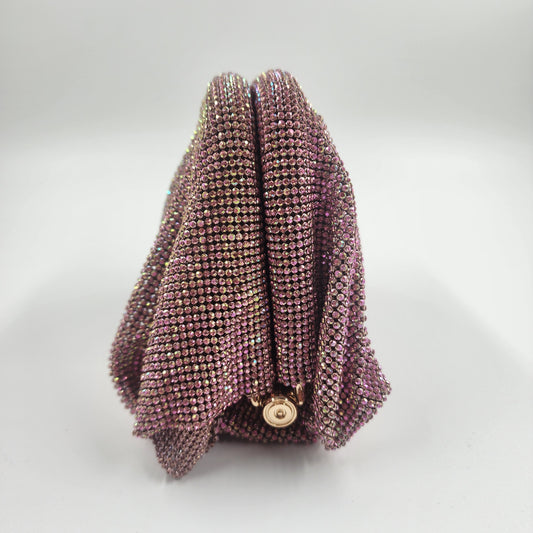 Benedetta Bruzziches Rose Pink Clutch Bag - One Size