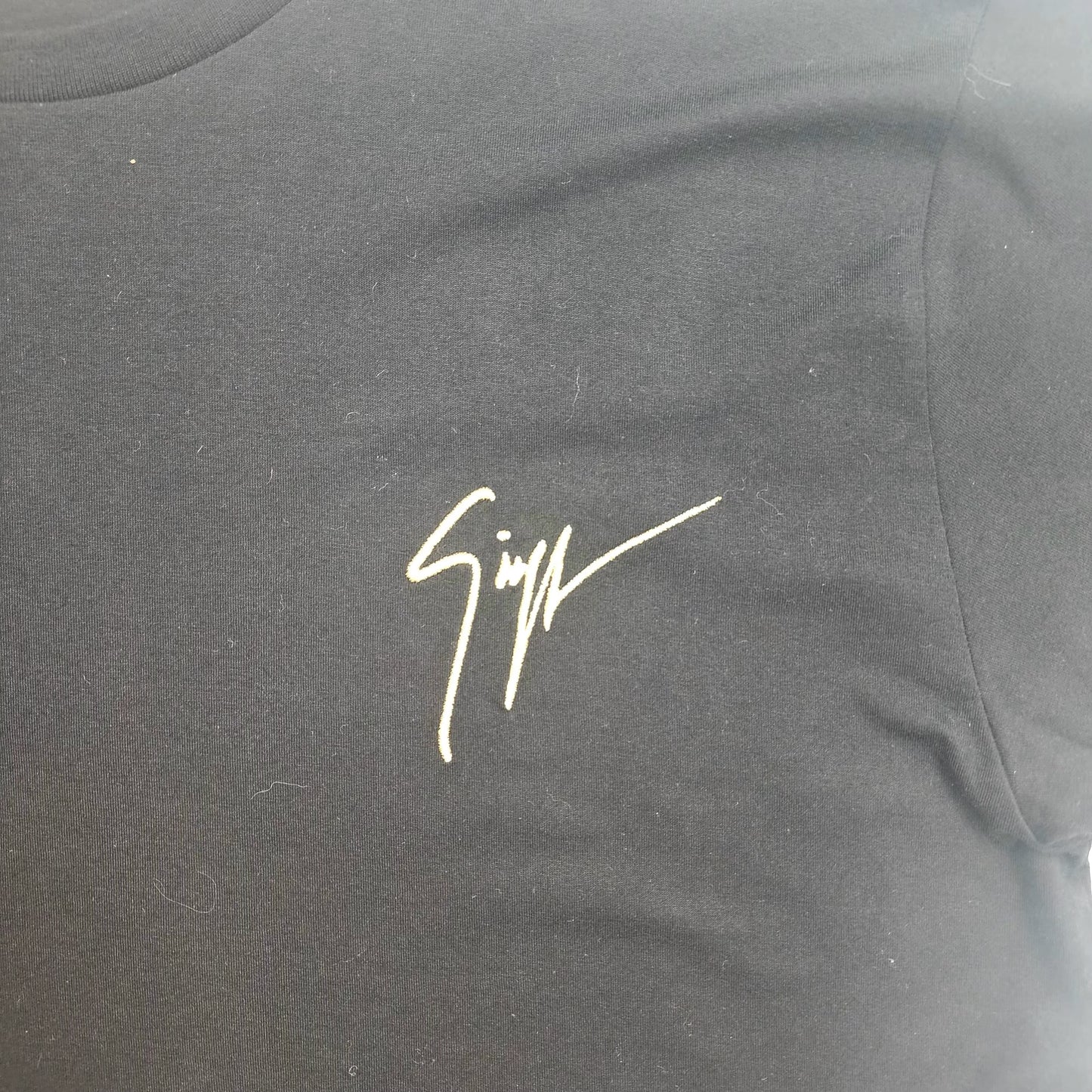 Giuseppe Zanotti Black Iconic Signature T-Shirt - M