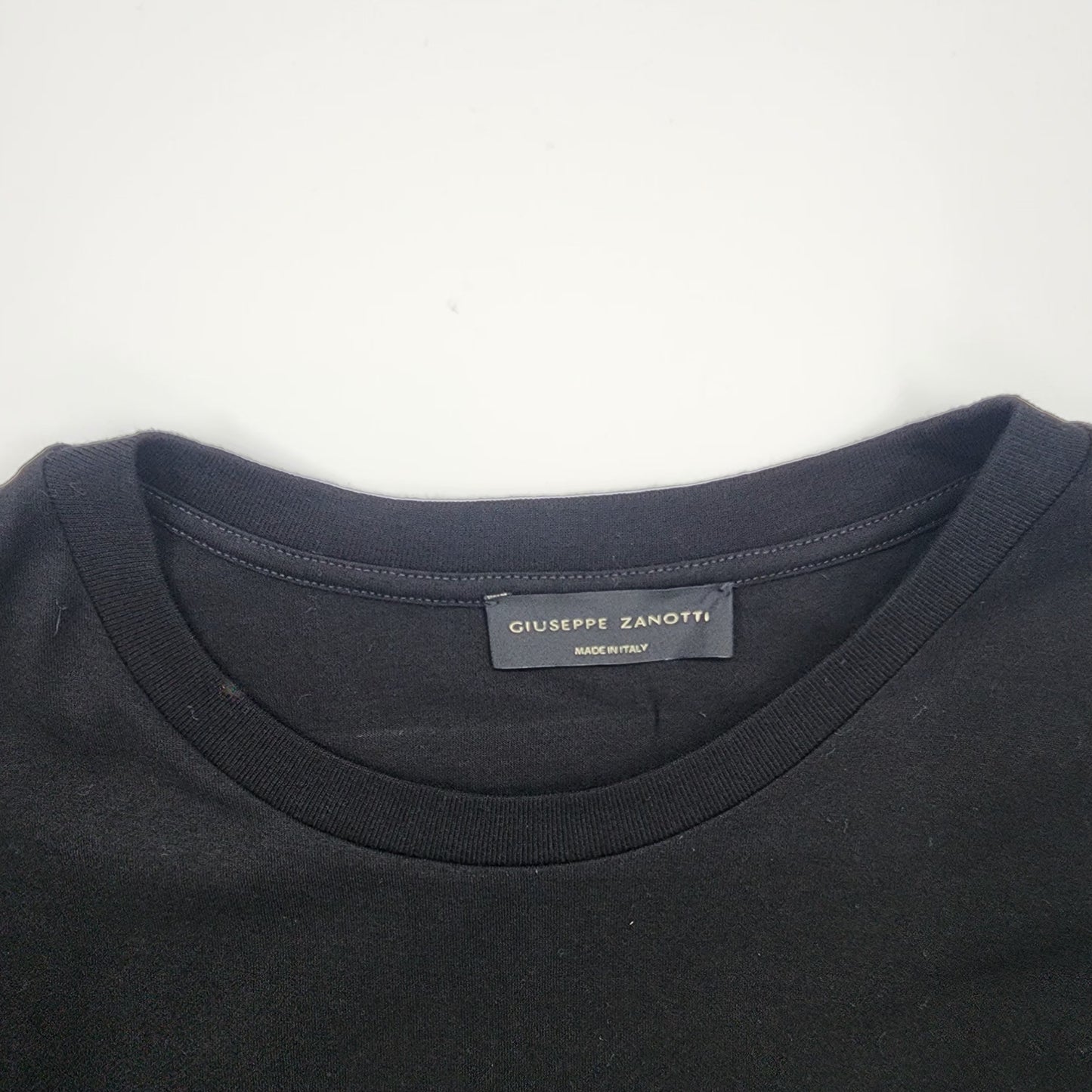 Giuseppe Zanotti Black Iconic Signature T-Shirt - M