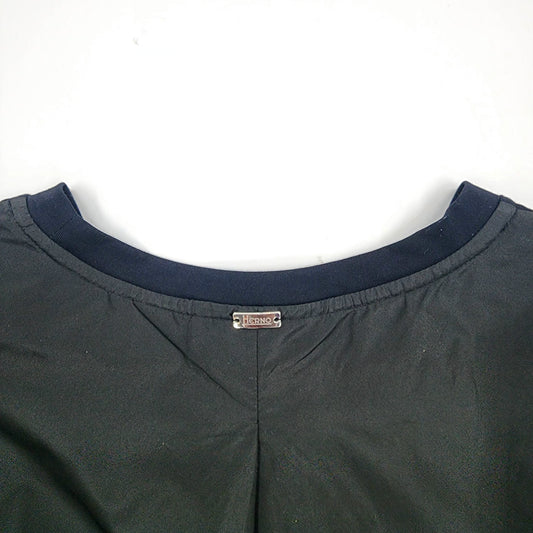 Herno Panelled Black Women's T-Shirt - UK 12