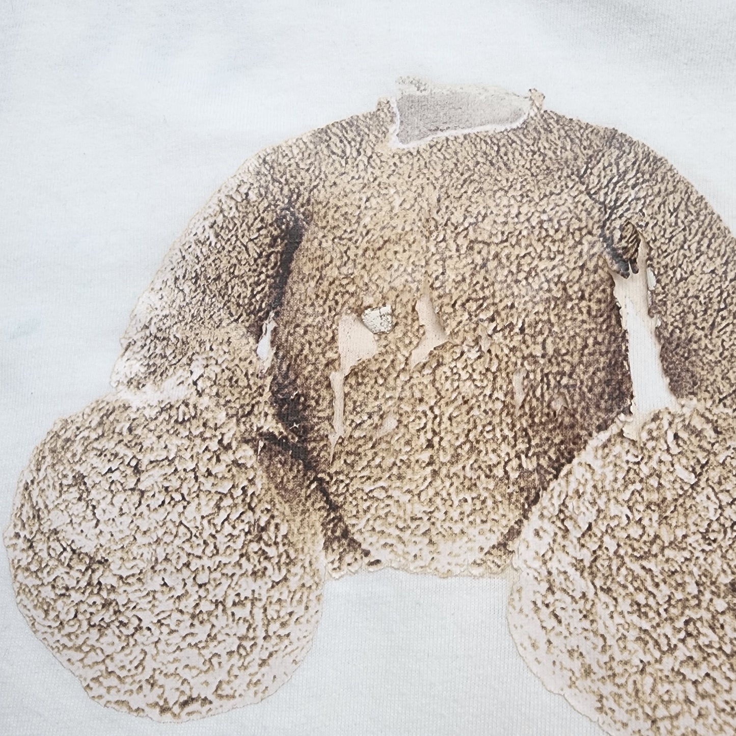 Palm Angels Crew Neck White T-Shirt - Size M