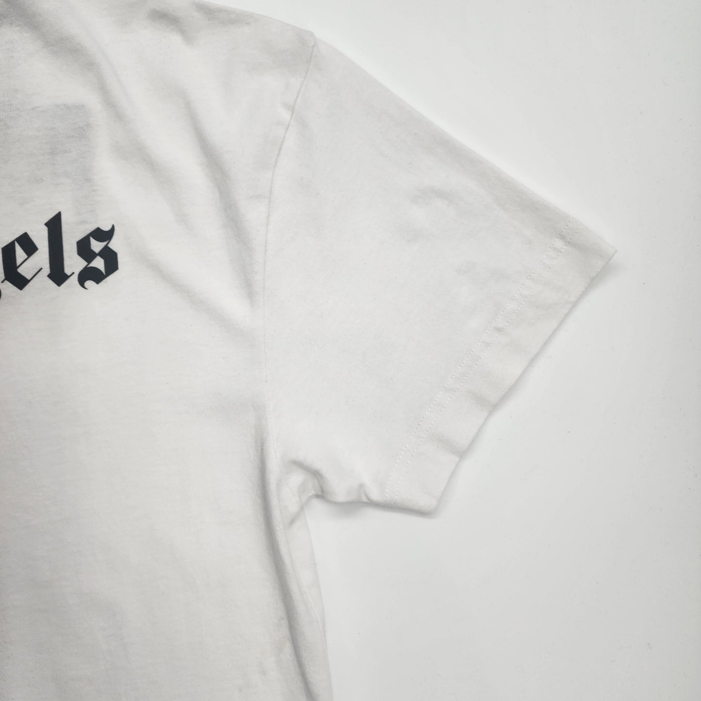 Palm Angels White Men's T-Shirt - Size M