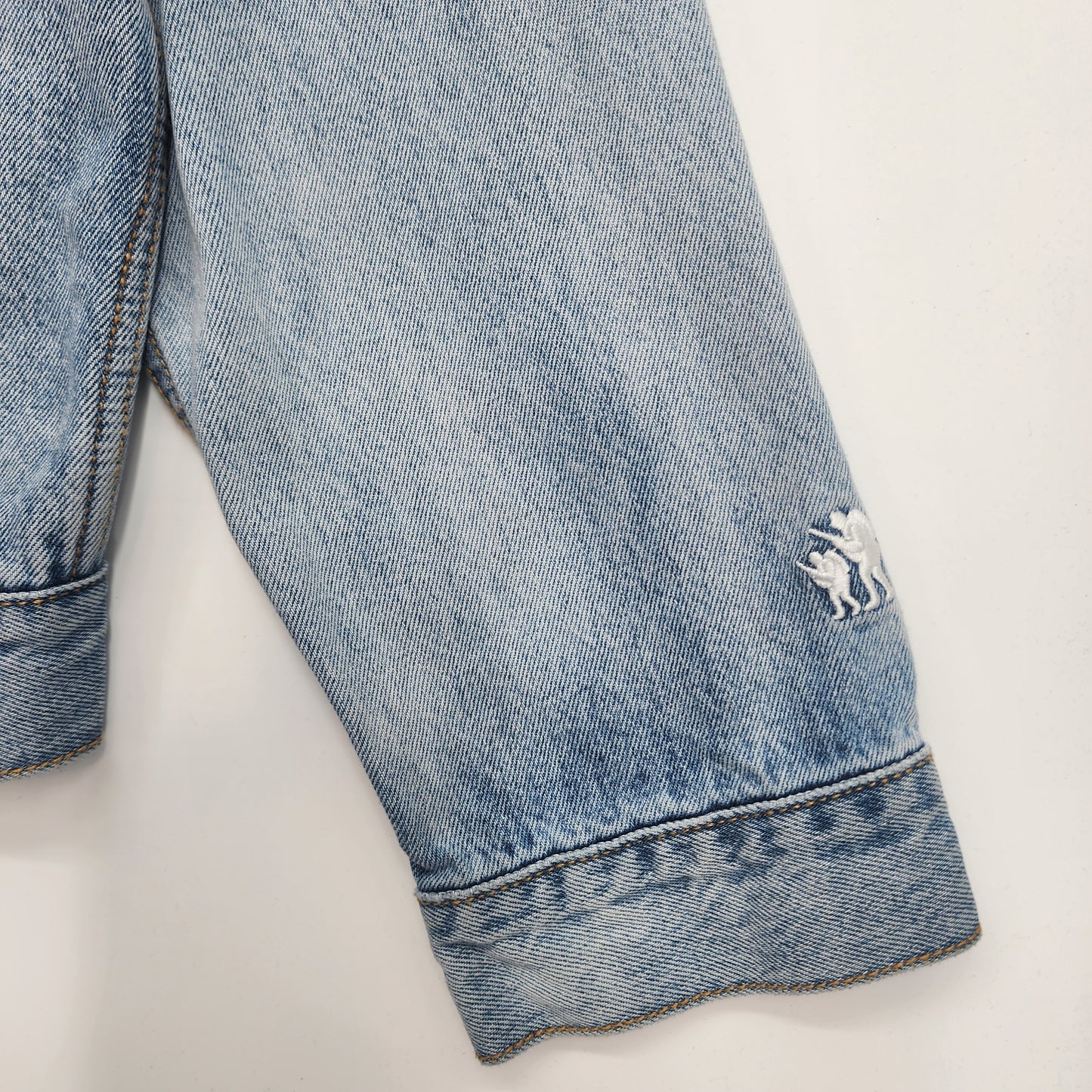 Aape By Bathing  Blue Denim Unisex Jacket - L