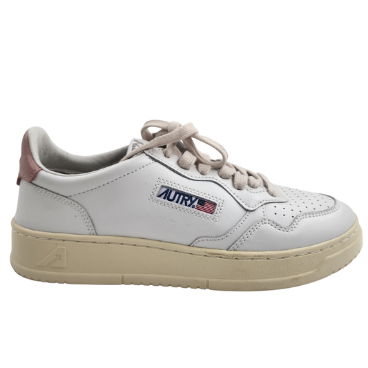 Autry Medalist White Leather Trainers - EU 39