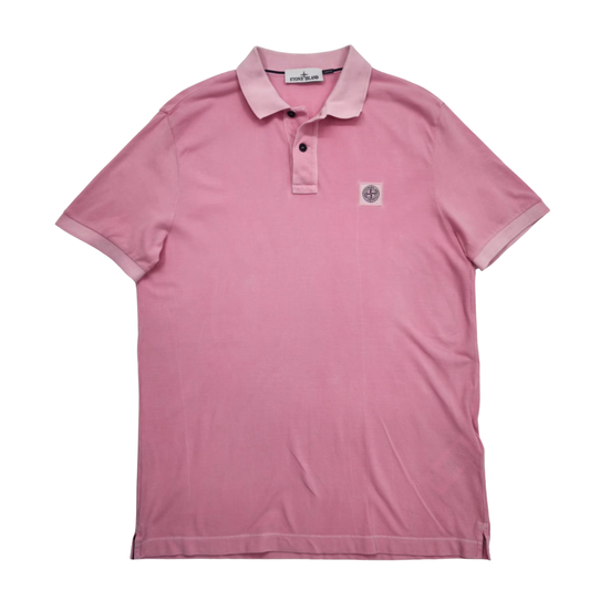 Stone Island Pink Men's T-Shirt - L