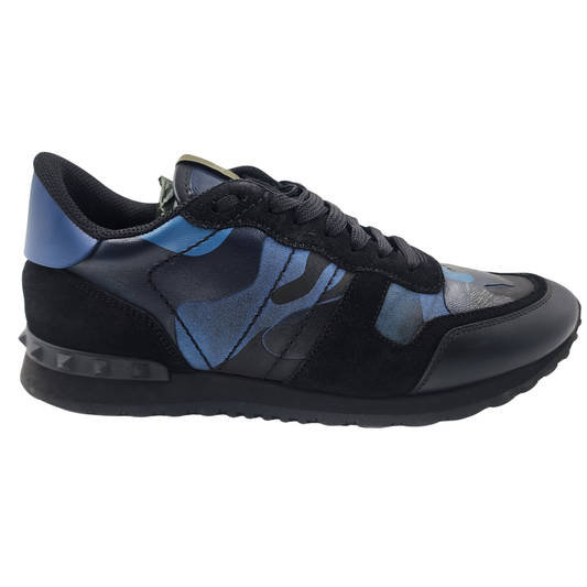 Valentino Garavani | WY2S0723 TCC Camouflage Noir Rockrunner Trainer - EU 41